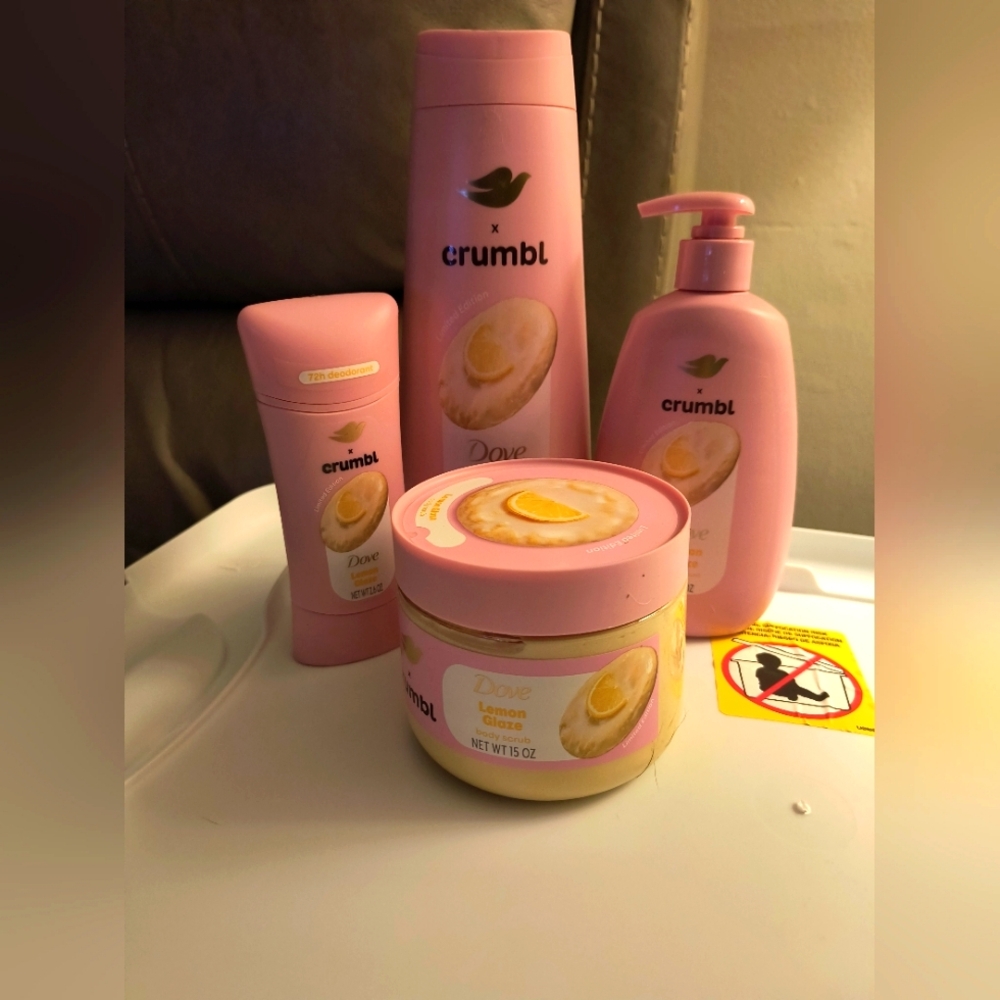 DOVE X CRUMBL LEMON GLAZE BUNDLE